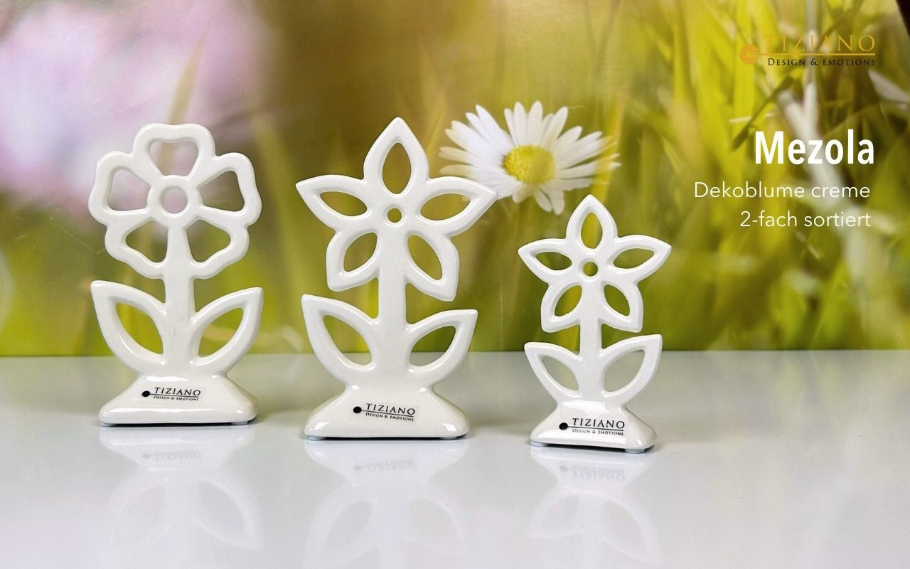 Deko Blume "Mesola" creme