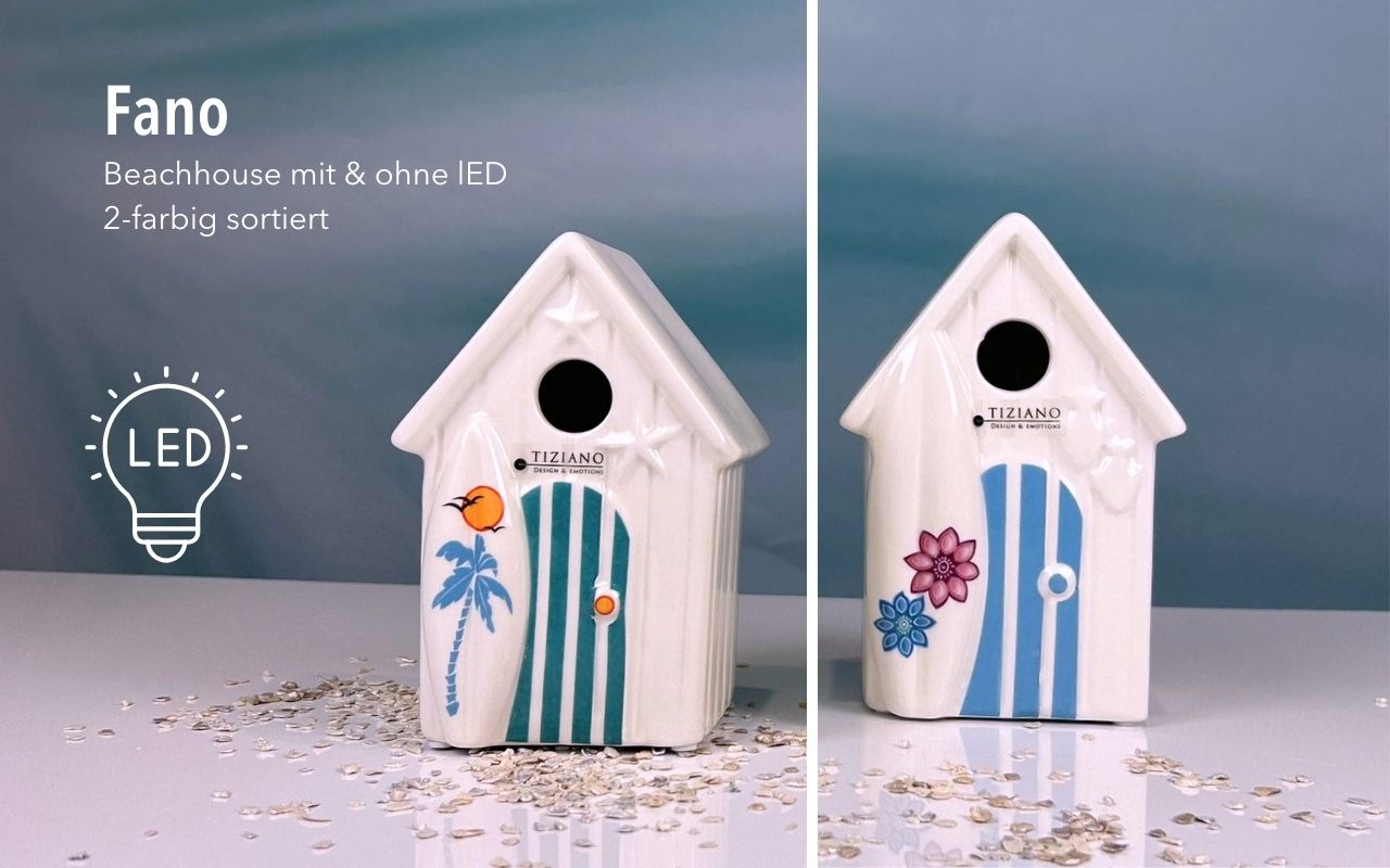 Beachhaus "Fano" verschiedene Varianten