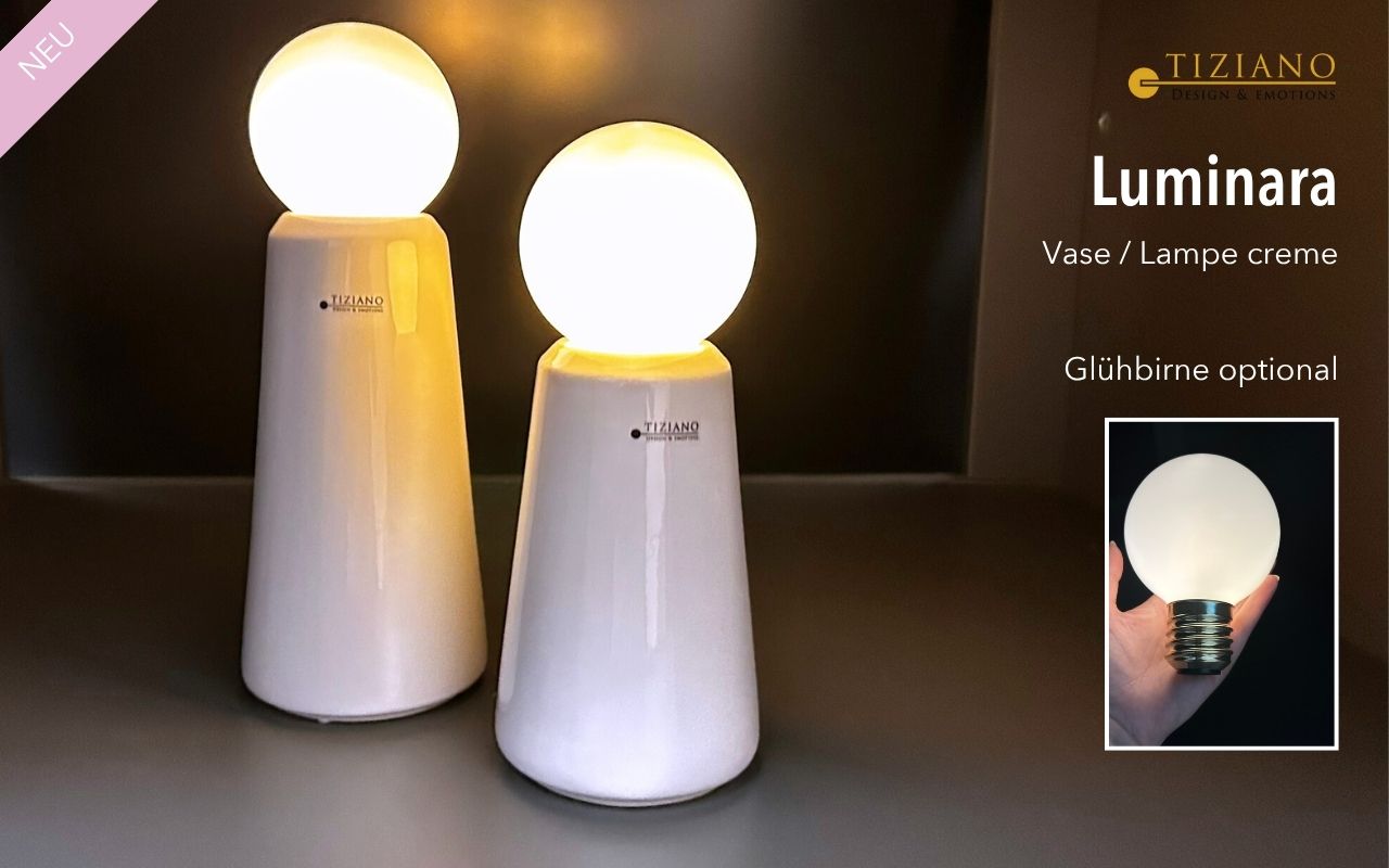 Vase/ Lampe "Luminara"
