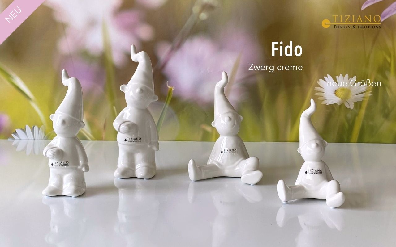Zwerg "Fido" creme