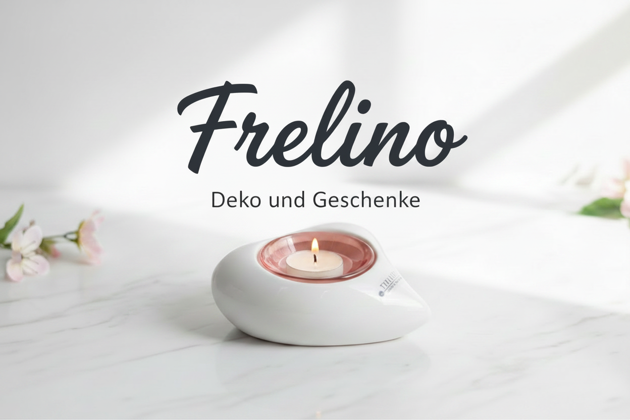 Frelino Banner Schrift ganz oben