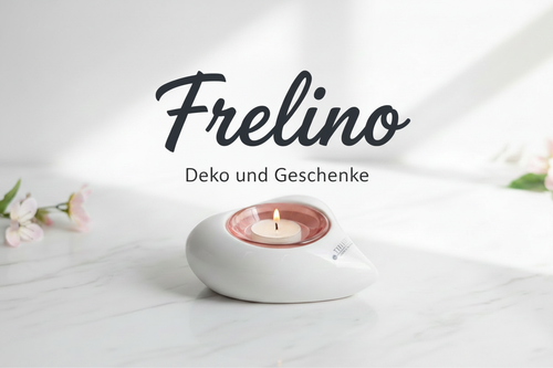 Frelino Banner Schrift ganz oben